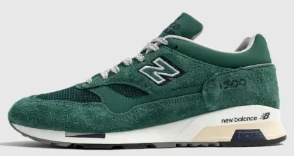 NEW BALANCE MADE IN UK 1500 "RAINFOREST" GREEN $240.00 $168.00