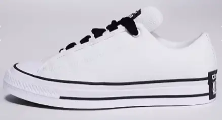 Converse Puff Taylor sneaker in white with black detail Now $60.00. Was $80.00. (-25%)Now $60.00 Was $80.00(-25%)
