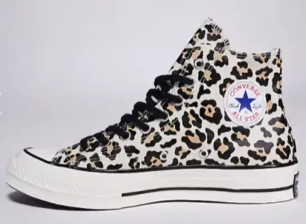 Converse Chuck 70 glow in the dark sneakers in leopard print Now $71.50. Was $95.00. (-24%)Now $71.50 Was $95.00(-24%)