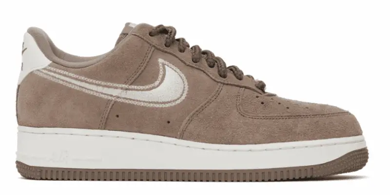 Nike Taupe Air Force 1 '07 LV8 Sneakers $91 USD $130 USD 30% OFF