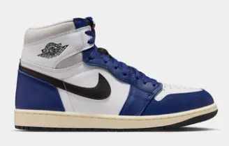 Air Jordan 1 Retro High OG Rare Air Deep Royal Blue Mens Lifestyle Shoes $180.00 $ 119.98