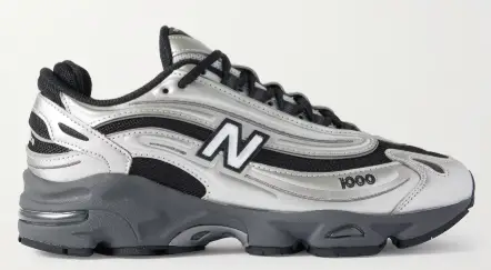 NEW BALANCE 1000 Leather and Mesh Sneakers €170 40% off €102