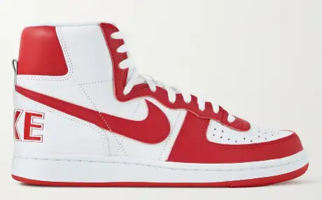 NIKE Terminator Leather High-Top Sneakers $125 50% off $63