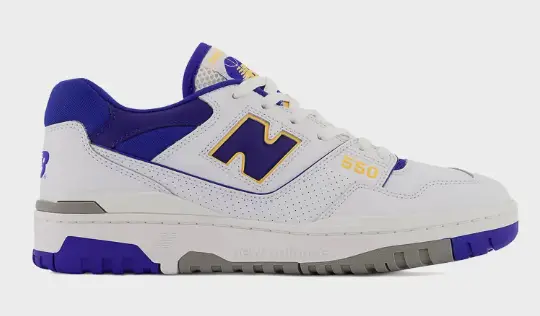 New Balance 550 (White/Blue) Regular price$110.00 Sale price$65.00 USD