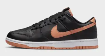 Nike Dunk Low Retro (Black/Amber Brown-Black-White) Regular price$115.00 Sale price$57.50 USD