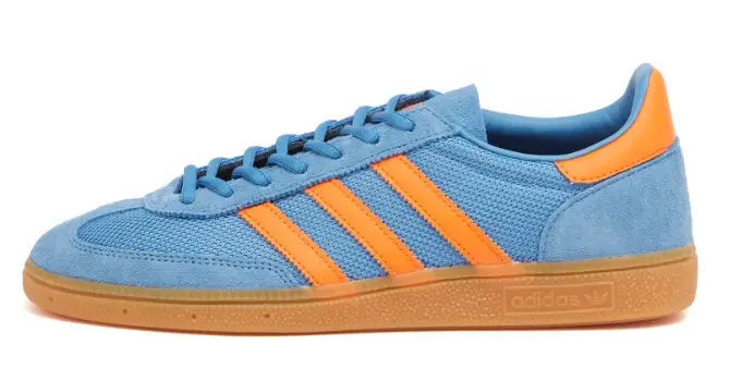 Adidas Handball Spezial Sneaker Focus Blue & Orange $105 $58