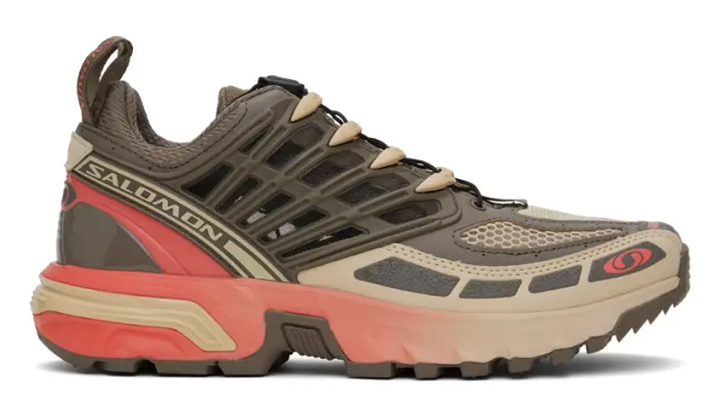 Salomon Taupe ACS Pro Sneakers $92 USD $230 USD 60% OFF