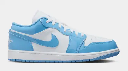 Air Jordan 1 Low SE White Legend Blue Mens Lifestyle Shoes $125.00 $ 99.98