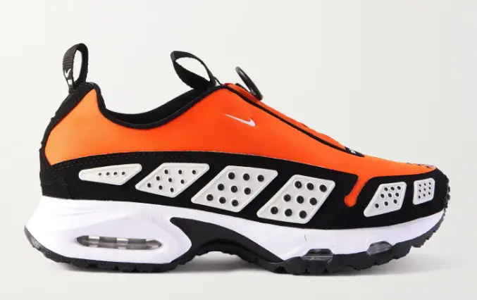 NIKE Air Max SNDR Rubber-Trimmed Scuba Sneakers $180 40% off $108