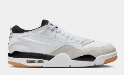 JORDAN FQ7939-110 Air Jordan 4 RM Mens Lifestyle Shoes (White/Black/Gum) Image 29731297755342 JORDAN FQ7939-110 Air Jordan 4 RM Mens Lifestyle Shoes (White/Black/Gum) Image 29731297788110 JORDAN FQ7939-110 Air Jordan 4 RM Mens Lifestyle Shoes (White/Black/Gum) Image 29731297820878 Jordan Air Jordan 4 RM Mens Lifestyle Shoes $155.00 $ 89.98