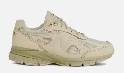 NEW BALANCE MENS LIFESTYLE SHOE 990V4 MACADAMIA NUT $210 $144.98