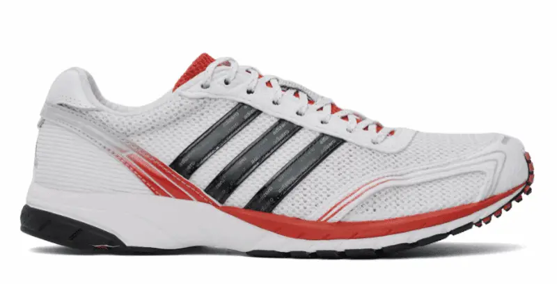 adidas Originals White Adizero Adios OG Sneakers $56 USD $110 USD 49% OFF