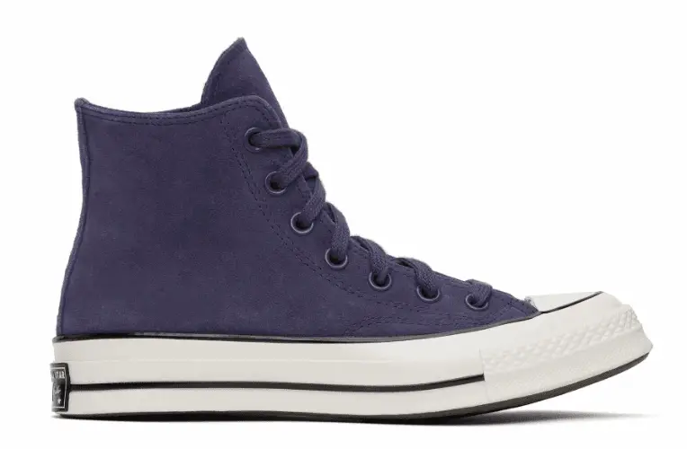 Converse Purple Chuck 70 Heritage Suede Sneakers $40 USD $100 USD 60% OFF