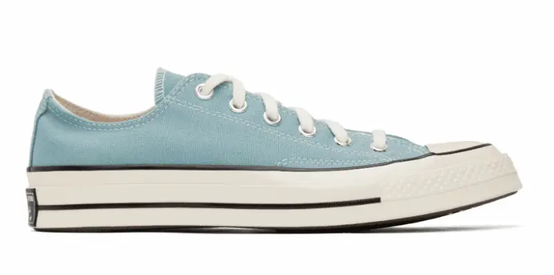 Converse Blue Chuck 70 Low Top Sneakers $34 USD $85 USD 60% OFF