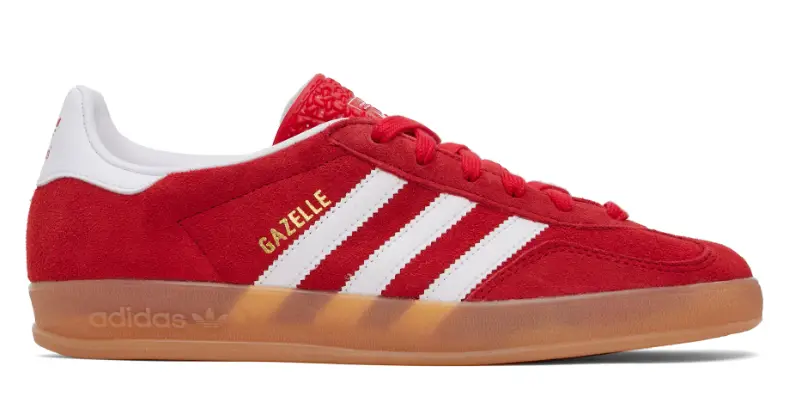 adidas Originals Red Gazelle Indoor Sneakers $84 USD $120 USD 30% OFF