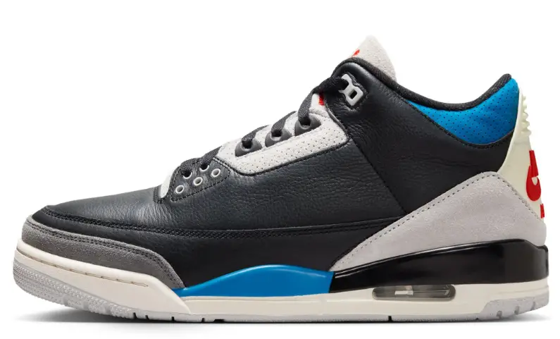 Air Jordan 3 Retro OG 'Rare Air' Black/Chile Red $187.00 $220.00