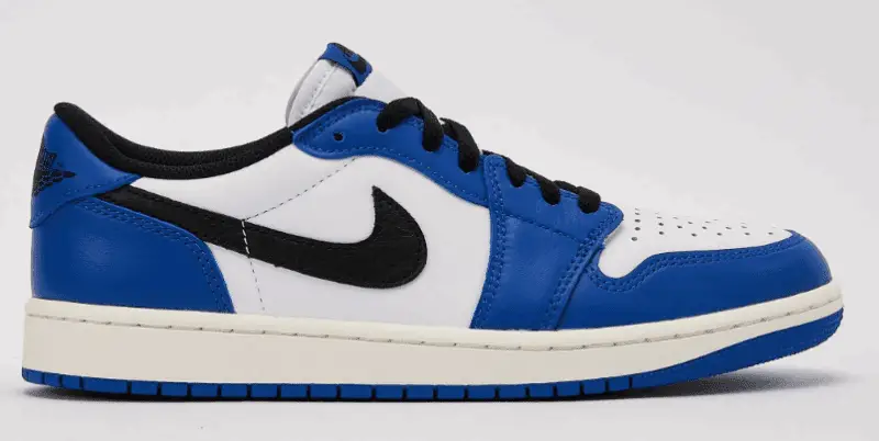mens Jordan Air Jordan 1 Retro Low OG 'Game Royal' Regular price $140.00 Sale price $89.98 35% Off