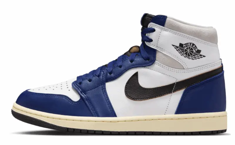 Air Jordan 1 Retro High OG White/Deep Royal Blue