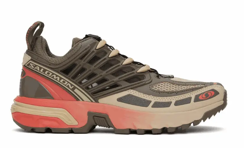 Salomon Taupe ACS Pro Sneakers $92 USD $230 USD 60% OFF