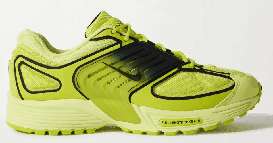 NIKE Air Pegasus Wave rubber-trimmed mesh sneakers $165 60% off $66