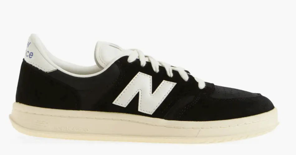 T500 Tennis Sneaker (Men) New Balance Men $69.99 – $109.99Current Price $69.99 to $109.99 (Up to 36% off select items)Up to 36% off select items. $109.99Previous Price $109.99
