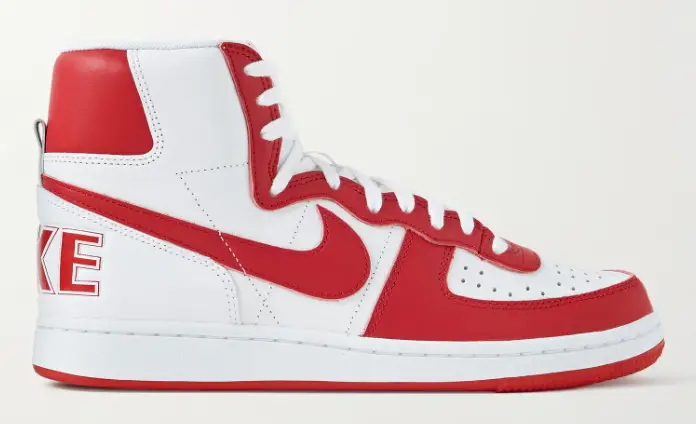 NIKE Terminator Leather High-Top Sneakers $125 50% off $63