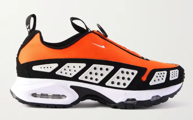 NIKE Air Max SNDR Rubber-Trimmed Scuba Sneakers $180 40% off $108