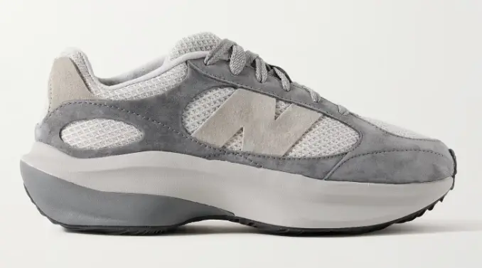 NEW BALANCE WRPD Runner Suede and Mesh Sneakers $150 50% off $75