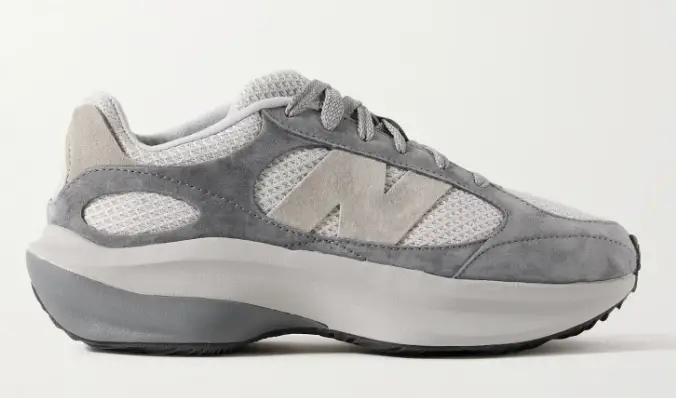 NEW BALANCE WRPD Runner Suede and Mesh Sneakers $150 50% off $75