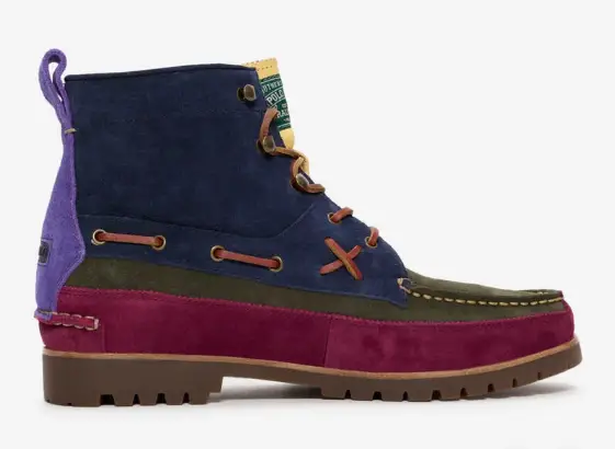 Ranger Mid Color-Blocked Suede Boot Price reduced from$198to $99.99