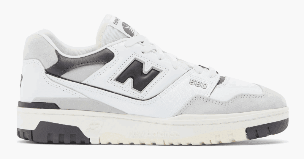 New Balance 550 Oyster White/ Black 
