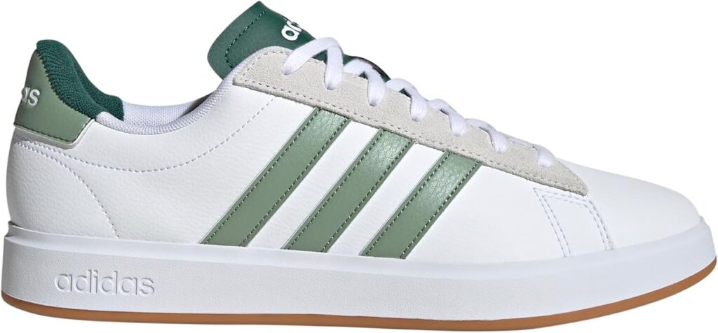 Adidas Grand Court 2.0 White/Silver Green/Collegiate Green