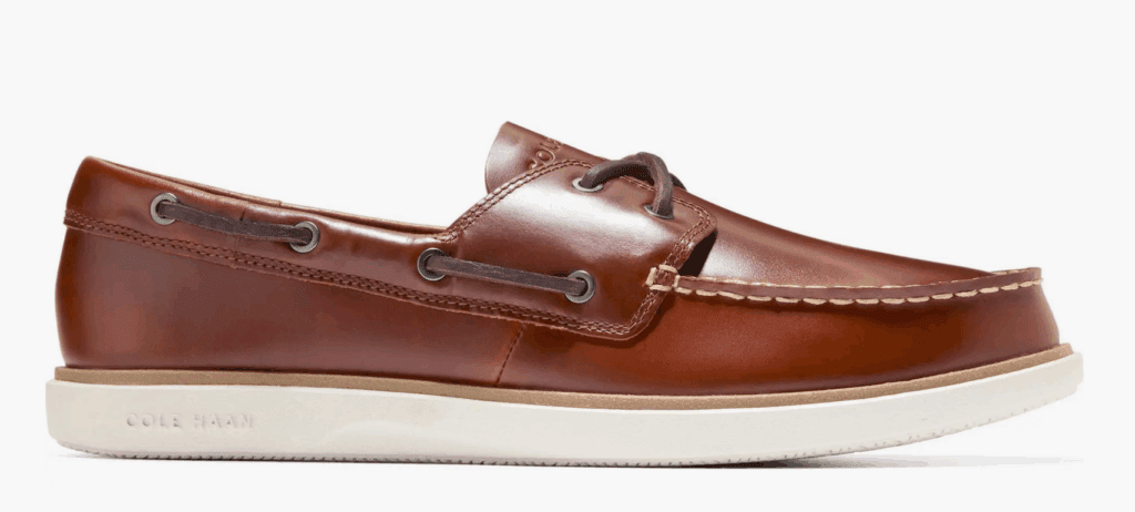 Cole Haan Grand Crosscourt Boat British Tan/Dark Chocolate
