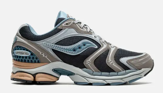 SAUCONY MENS LIFESTYLE SHOE PROGRID TRIUMPH 4 CAVIAR $160 $109.98