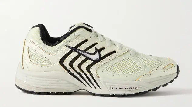 NIKE Air Pegasus 2K5 Mesh and Leather Sneakers $150 50% off $75