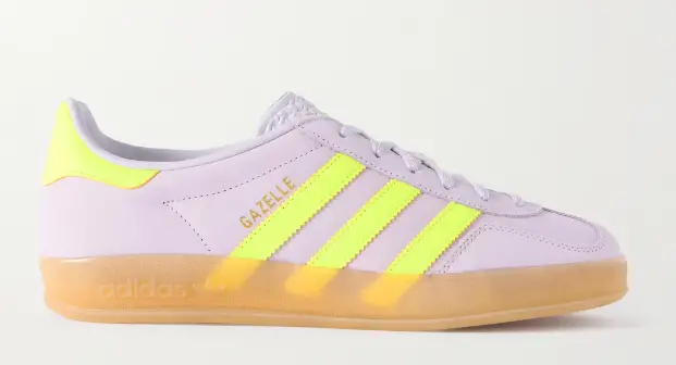 ADIDAS ORIGINALS Gazelle Indoor Leather Sneakers $120 50% off $60