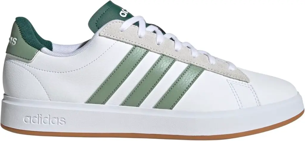 Adidas Grand Court 2.0 White/Silver Green/Collegiate Green