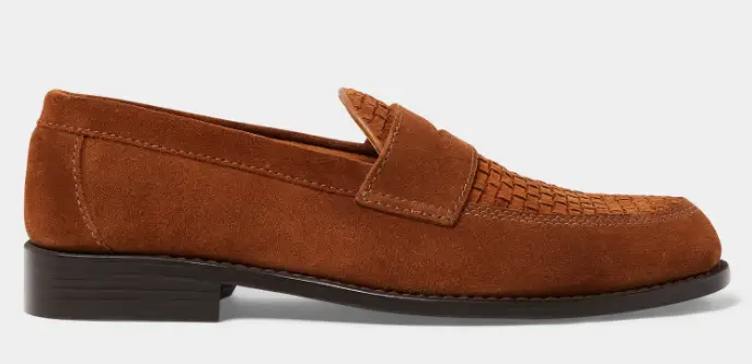 Todd Snyder x Sebago Woven Ryan Loafer Todd Snyder + Sebago Rated 4.6 out of 5 7 ReviewsBased on 7 reviewsClick to go to reviews $194 $295 You Save 34% ($101)