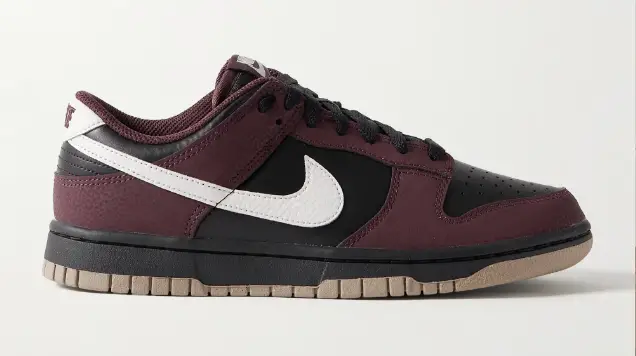 NIKE Dunk Low Leather Sneakers $115 50% off $58