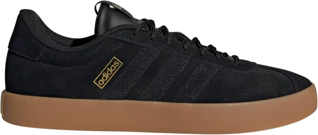 Adidas VL Court 3.0 Black/Gold Metallic/Gum