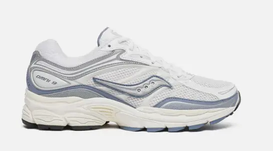 SAUCONY MENS LIFESTYLE SHOE PROGRID OMNI 9 TMY $150 $79.97