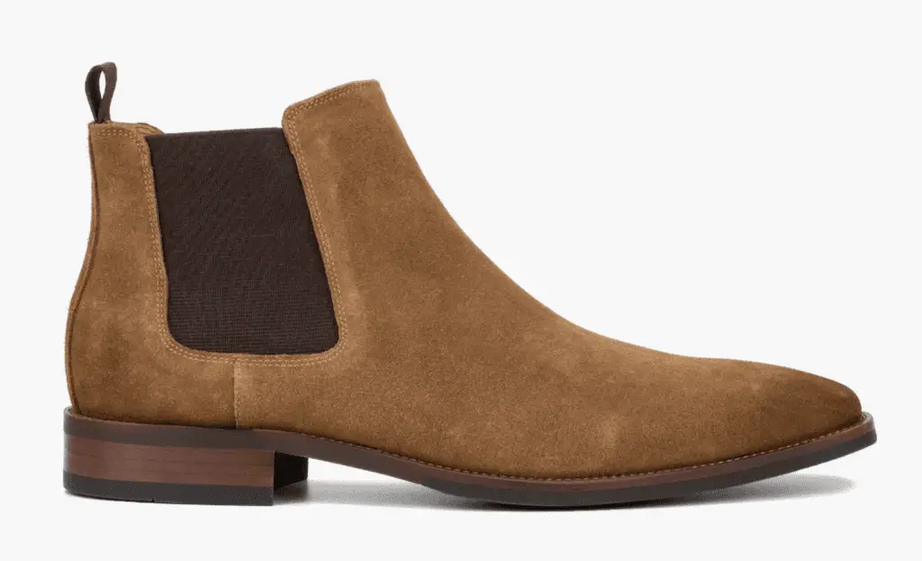 VINTAGE FOUNDRY Roberto Square-Toe Slip-On Tan