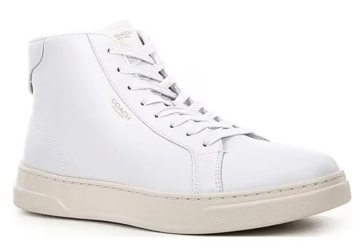 COACH Low Line High-Top Optic White