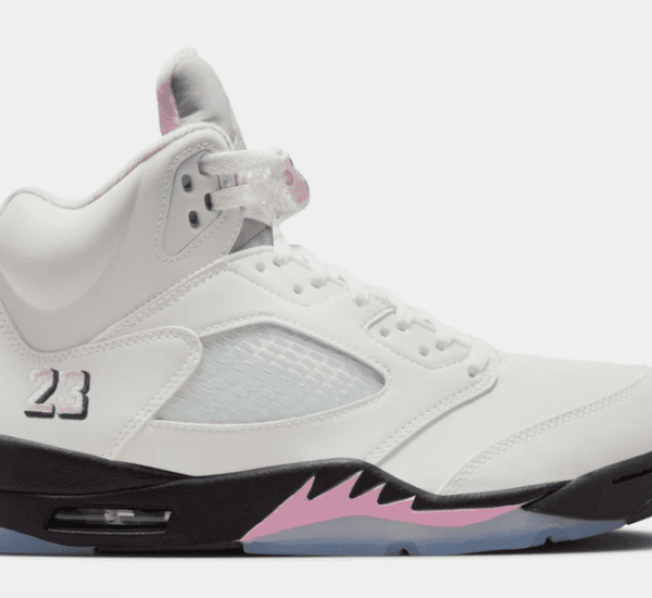 Air Jordan 5 Retro Medium Soft Pink Mens Lifestyle Shoes $215.00 $ 164.98