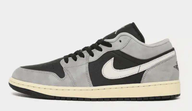 Air Jordan Retro 1 Low SE Light Smoke Grey/White/Off Noir
