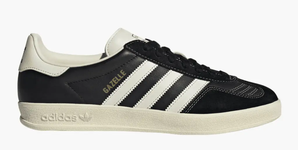 Adidas Gazelle Indoor Black/ Cream White/ Gold