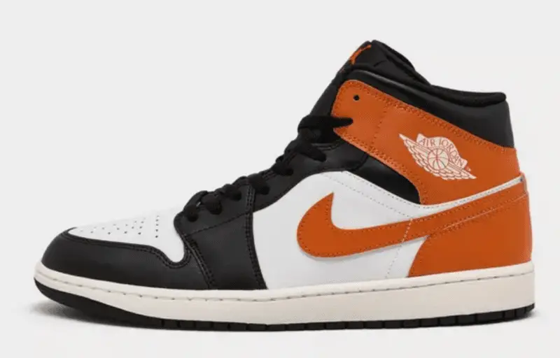 Air Jordan Retro 1 Mid Starfish/White/Sail/Black