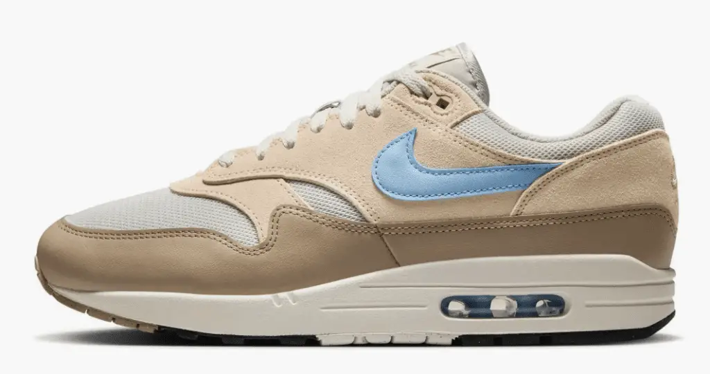 Nike Air Max 1 Essential Bone/ Blue/ Sanddrift/ Khaki