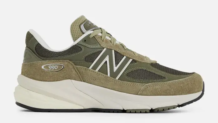 NEW BALANCE MENS LIFESTYLE SHOE 990V6 MADE IN USA TRUE CAMO $220 $154.98