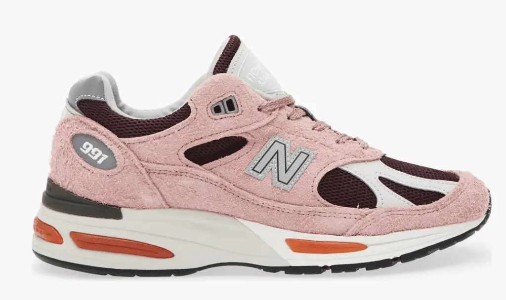 New Balance Gender Inclusive 991 v2 Deauville Mauve/ Fig
